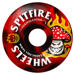 SPITFIRE F4 99 CLASSIC FULL SHROOM BIGHEAD BLACK / RED SWIRL 56