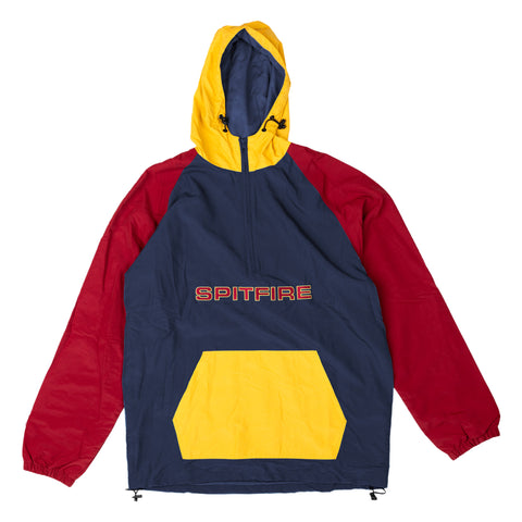 SPITFIRE CLASSIC '87 1/4 ZIP JACKET NAVY / GOLD / RED