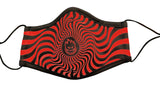 SF BIGHEAD SWIRL MASK BLACK/RED