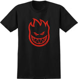 SPITFIRE S/S YOUTH TEE BIGHEAD BLACK / RED