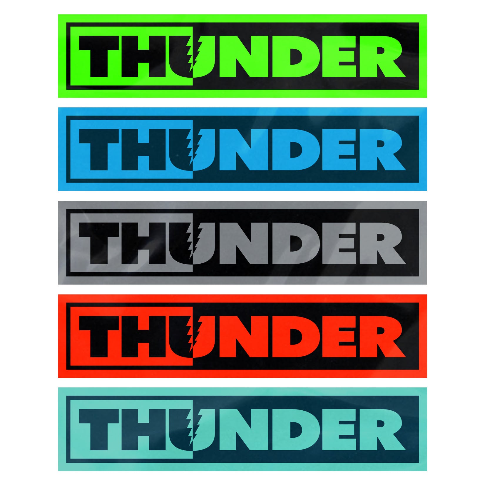 Spr Sticker THUNDER BOLTS STICKER MD – DLXSF